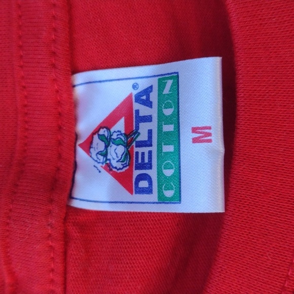 Delta Cotton Red Egyptian Souvenir T-shirt M - Picture 5 of 7